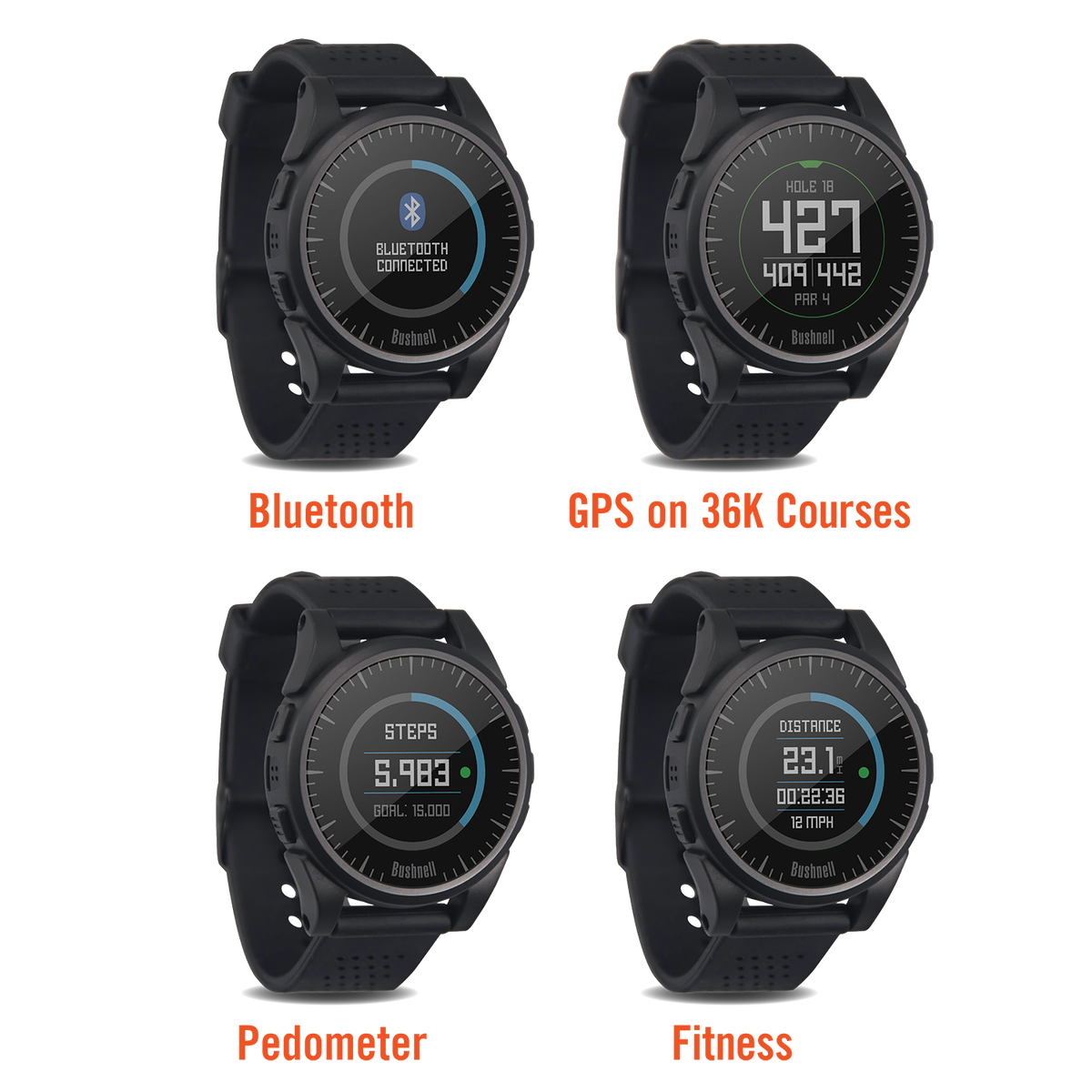 bushnell golf excel watch