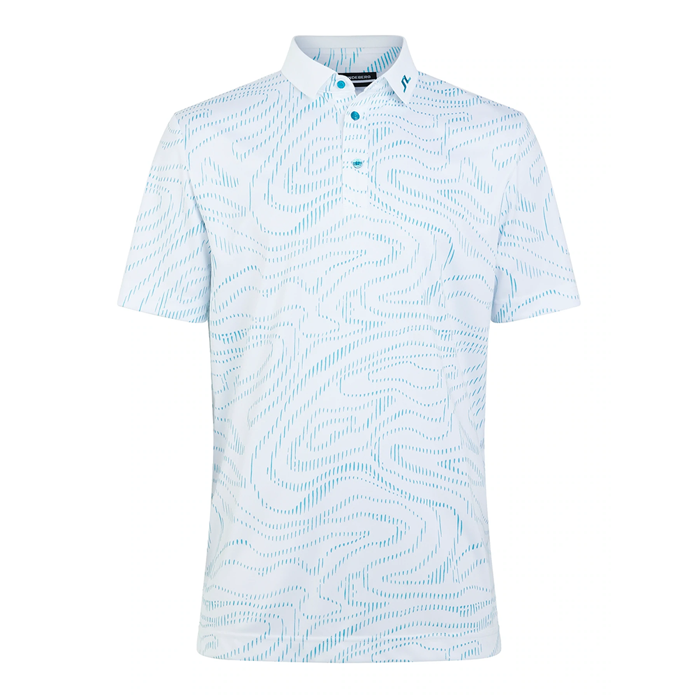 J lindeberg kv print polo shirt clearance