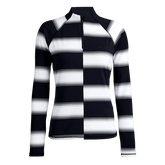 Alternate View 4 of Offset Striped Quarter Zip Pull Over