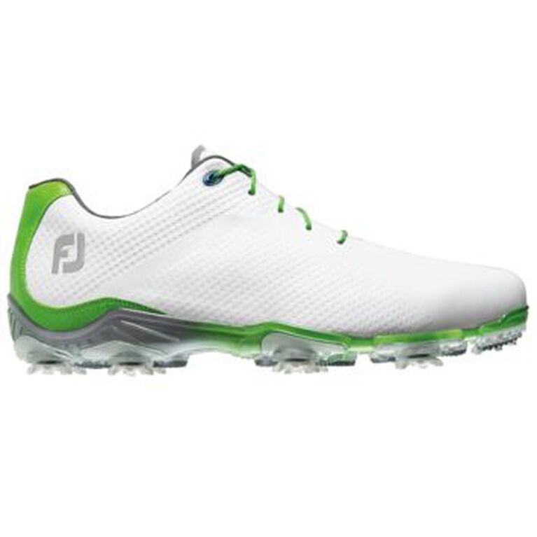 FootJoy D.N.A. Men's Golf Shoe White/Electric Green PGA TOUR Superstore