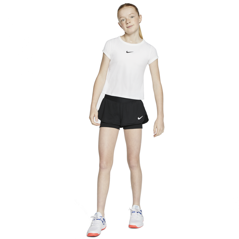 At Og hold omvendt NikeCourt Flex Girls' Tennis Shorts | PGA TOUR Superstore