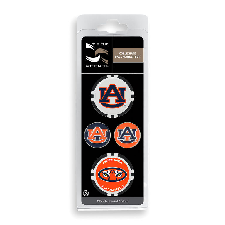 Team Effort Auburn Ball Marker Set