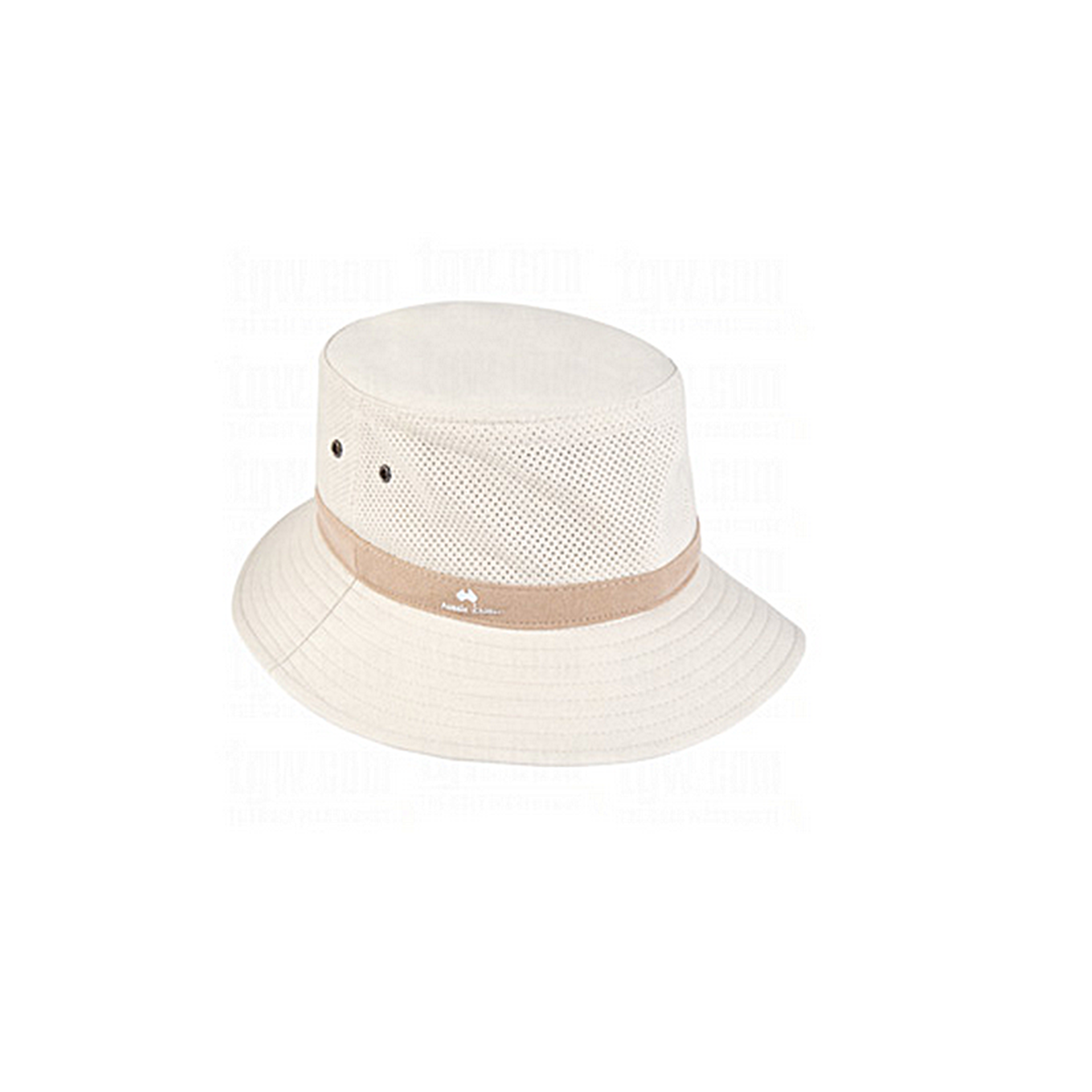 Chiller Bucket Perforated Hat Pearl White by Aussie Aussie Golf