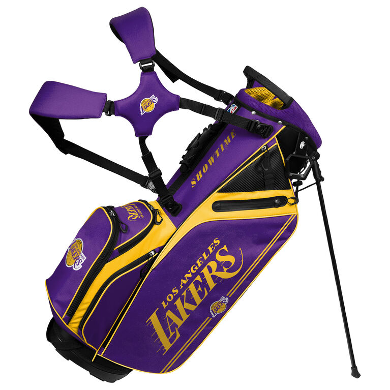 Team Effort Los Angeles Lakers Caddie Carry Hybrid Bag | PGA TOUR Superstore