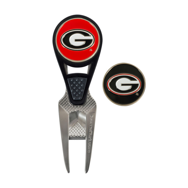 Team Effort Georgia Bulldogs Repair Tool &amp; Ball Markers