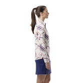 Alternate View 2 of SolCool Touch of Class Quarter Zip Pullover