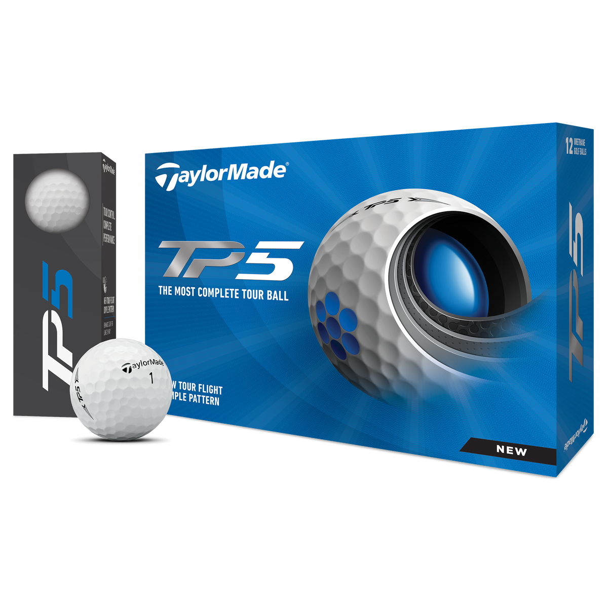 TaylorMade 2021 TP5 Golf Balls PGA TOUR Superstore