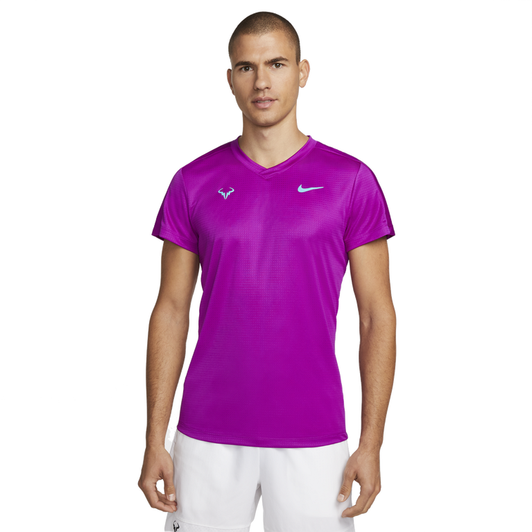 Rafa Challenger Men s Short Sleeve V Neck Tee Shirt