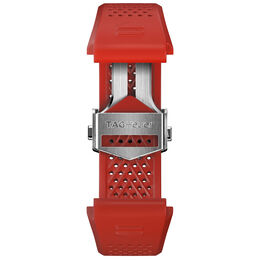 Connected Calibre E4 45MM Rubber Watch Strap