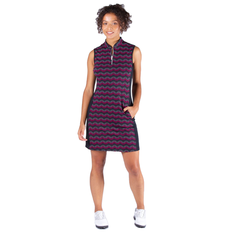 Empower Collection: Lenice Geo Print Sleeveless Dress