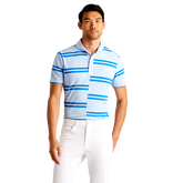 Offset Stripe Polo