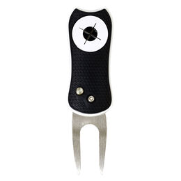 Checkerboard Divot Tool W/ Marker Caddy™ & Extra Ball Marker Gift Set -  CT-8000MCGS - IdeaStage Promotional Products