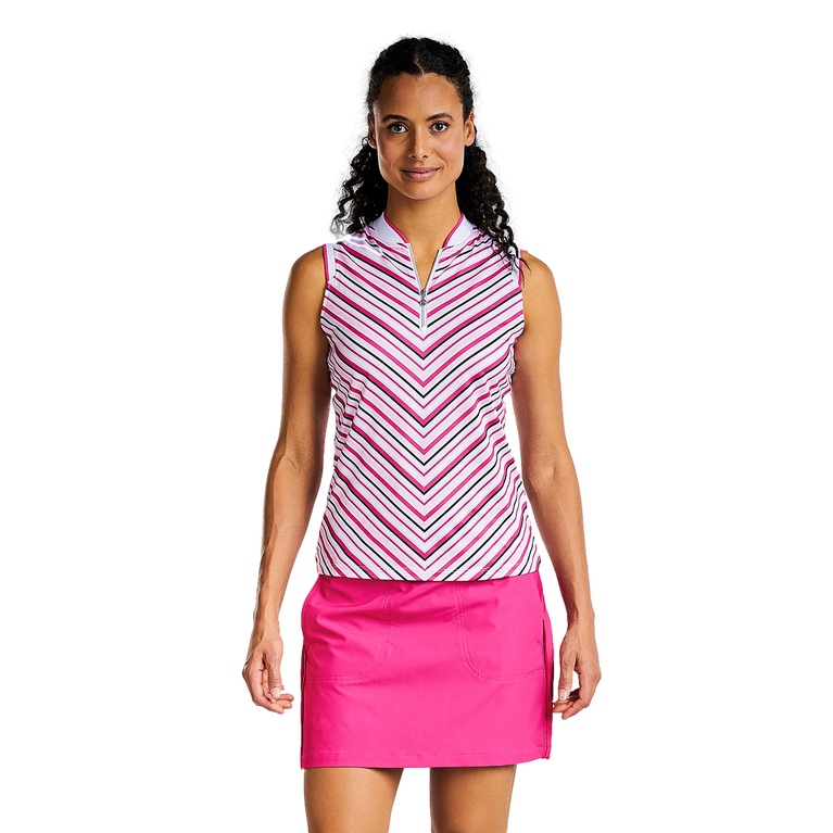 Chloe Sleeveless Mock Neck Top
