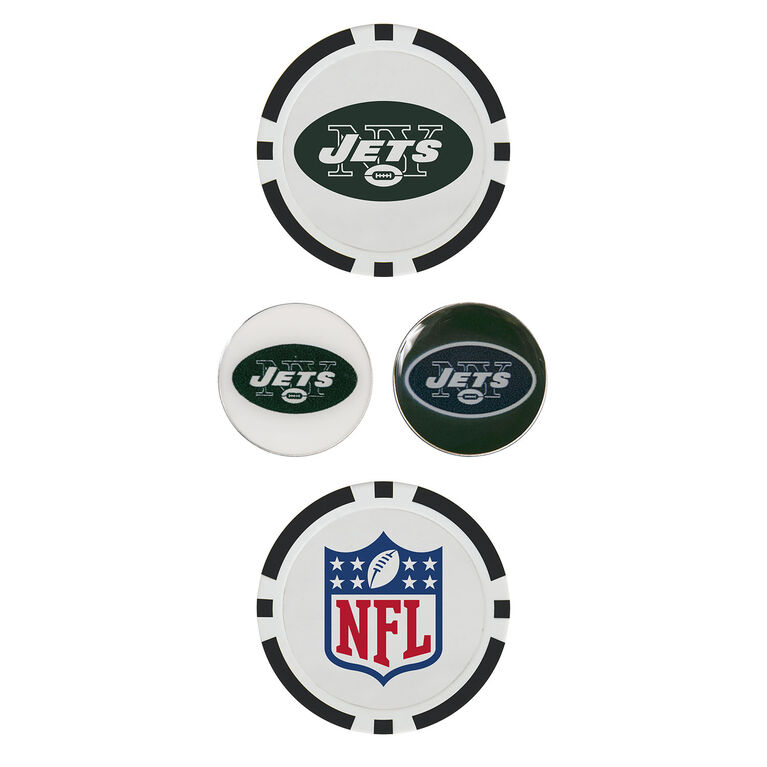Team Effort New York Jets Ball Marker Set