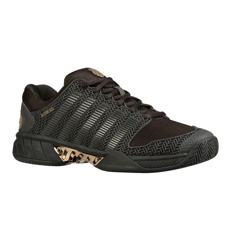 KSwiss Hypercourt Express SE Men's Tennis Shoe Black/Gold PGA TOUR Superstore