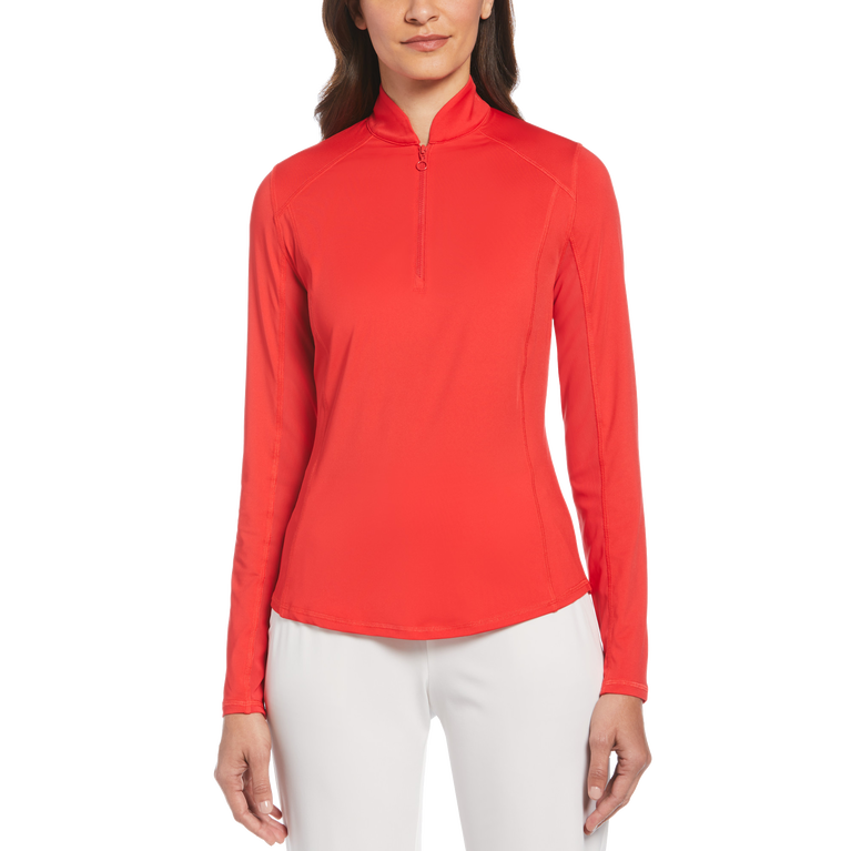 PGA TOUR Apparel Sun Protection Long Sleeve Pull Over Shirt PGA TOUR