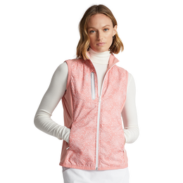 Print Full-Zip French Terry Vest