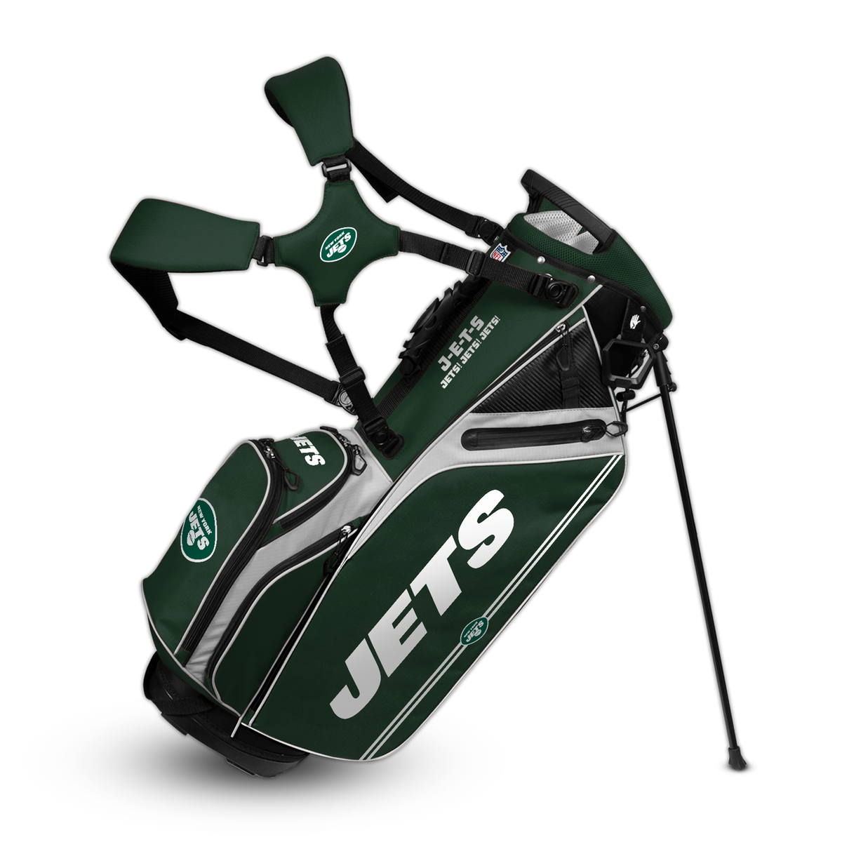 Team Effort New York Jets GridIron IV Stand Bag PGA TOUR Superstore