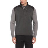 Ottoman Knit Half-Zip Golf Vest