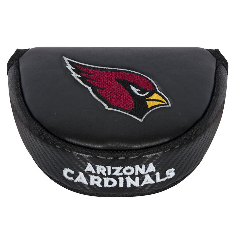 Team Effort Arizona Cardinals Black Mallet Putter Cover
