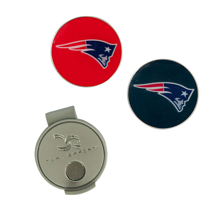 Team Effort New England Patriots Hat Clip &amp; Ball Marker