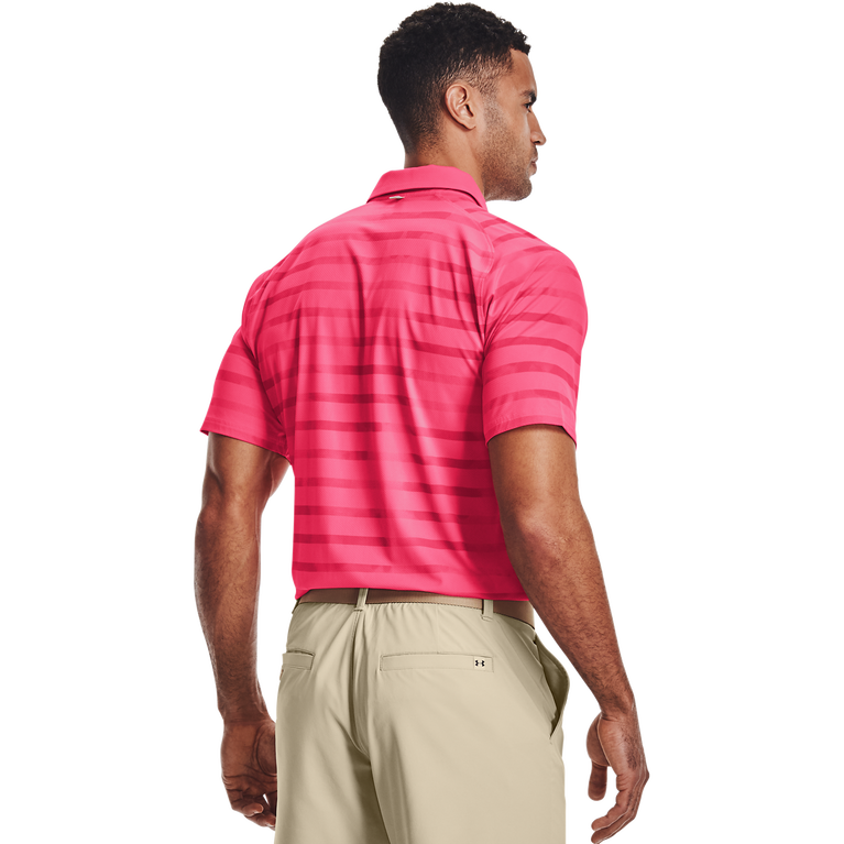 Under Armour Men's UA IsoChill Floral Stripe Polo PGA TOUR Superstore