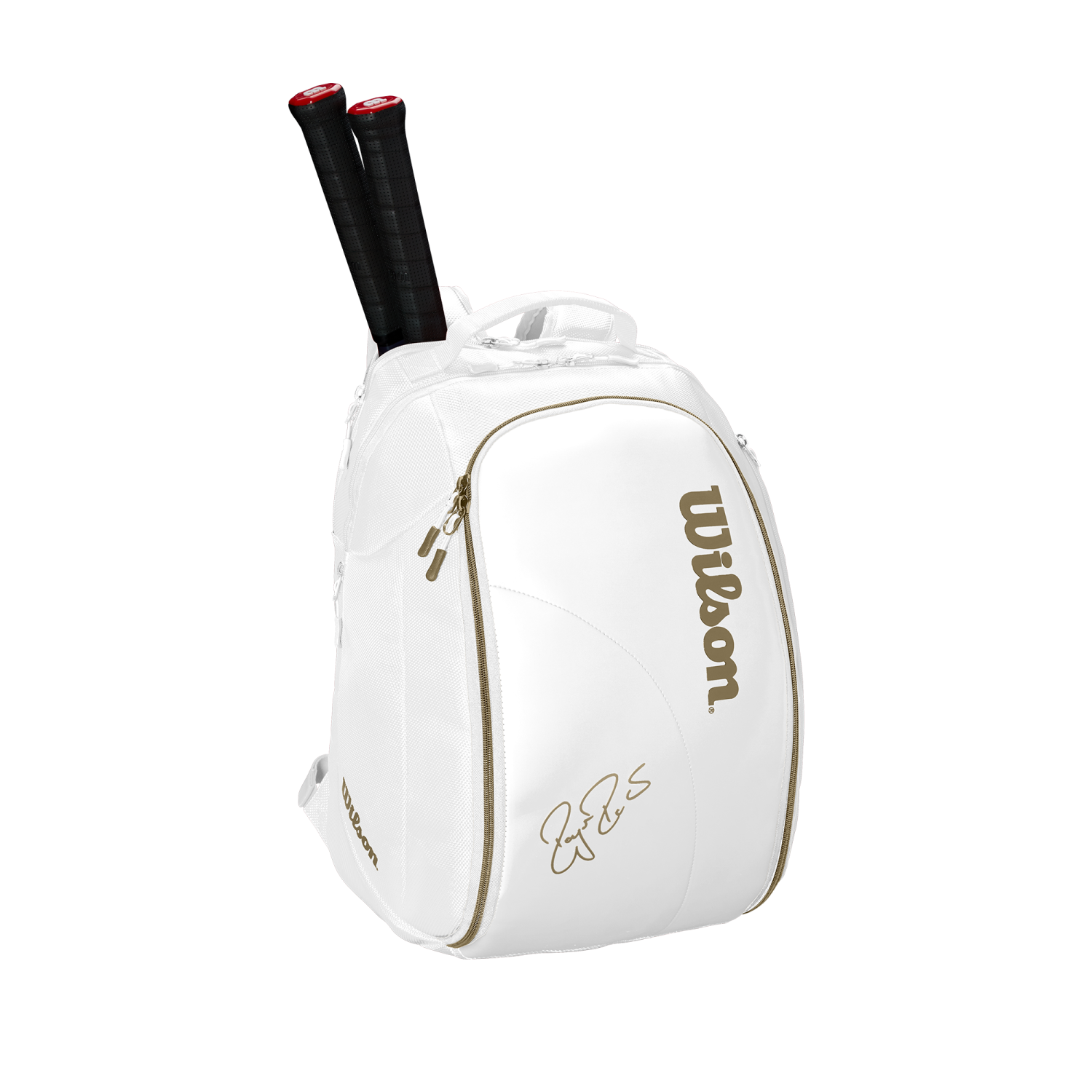 wilson tennis bag gold