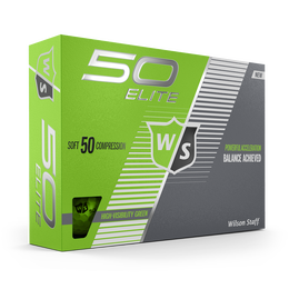 Fifty Elite Green Golf Balls