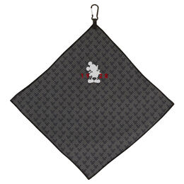 Mickey Mouse/Disney 15&quot; x 15&quot; Grey Microfiber Towel