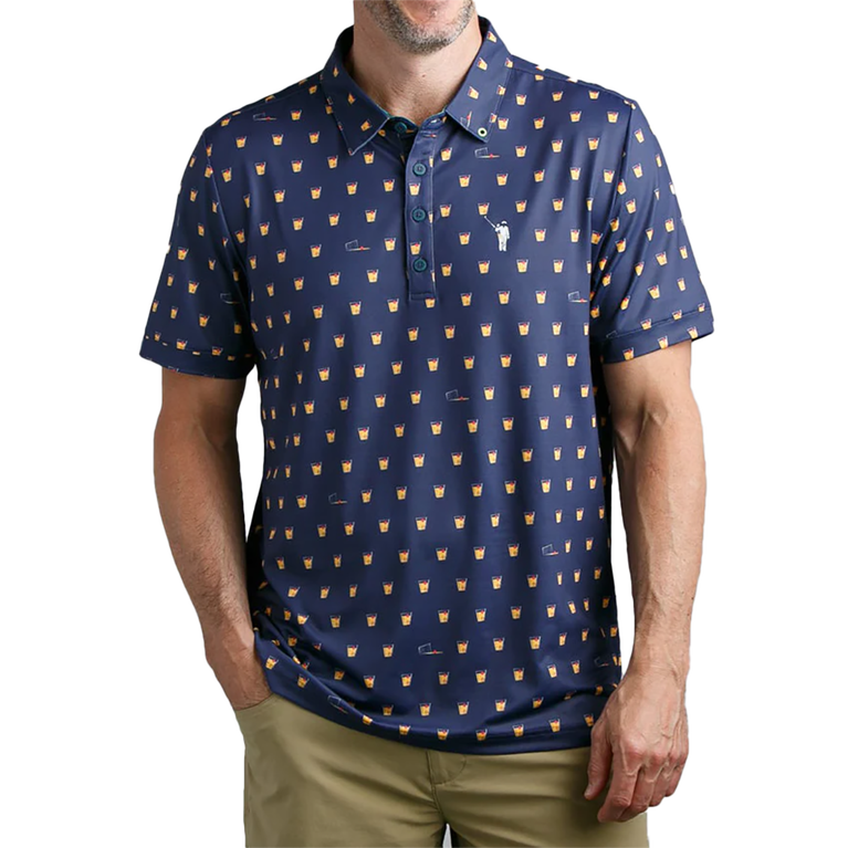 Old fashioned shop polo shirts