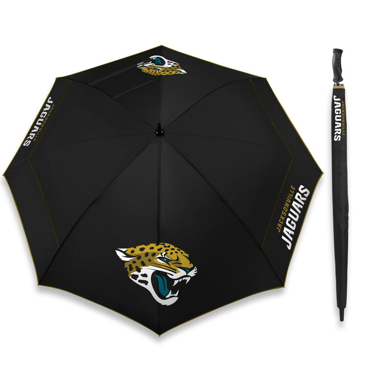 Team Effort Jacksonville Jaguars 62" WindSheer Lite Umbrella PGA TOUR Superstore