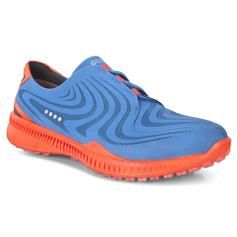 ecco golf shoes mens orange