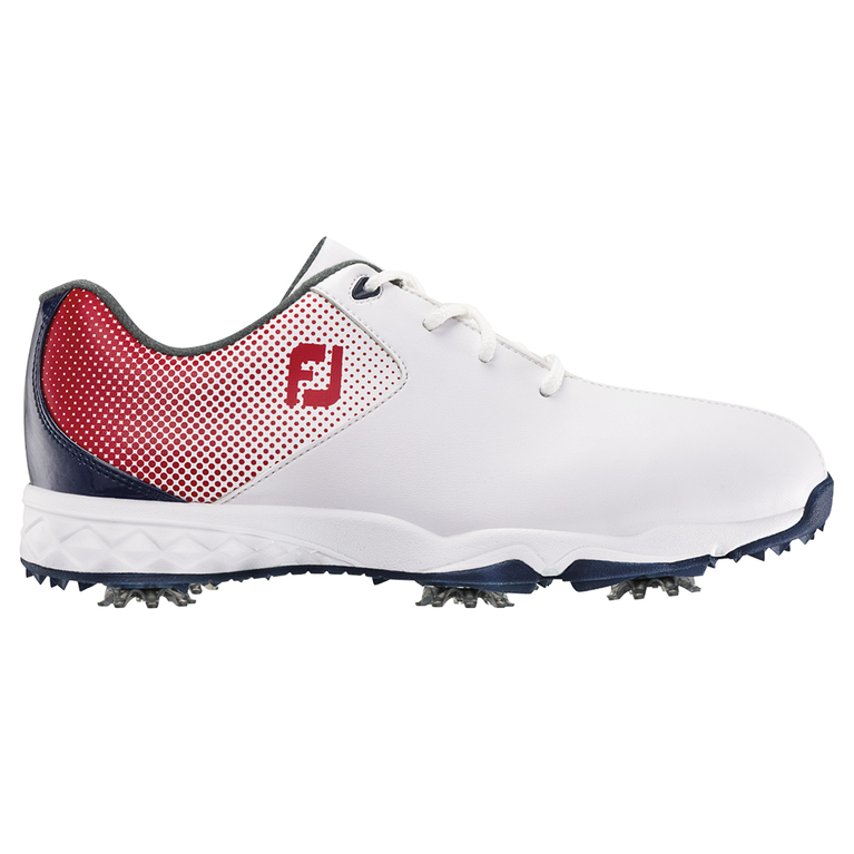 red white blue golf shoes