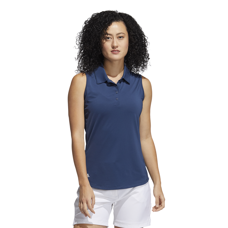 Adidas golf women's ultimate 365 sleeveless polo discount