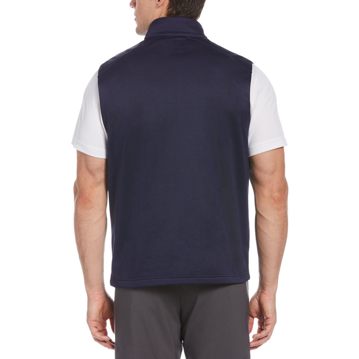 PGA TOUR Apparel Mixed Texture Fleece Golf Vest PGA TOUR Superstore
