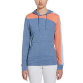 Asymmetrical Color Blocked Hoodie