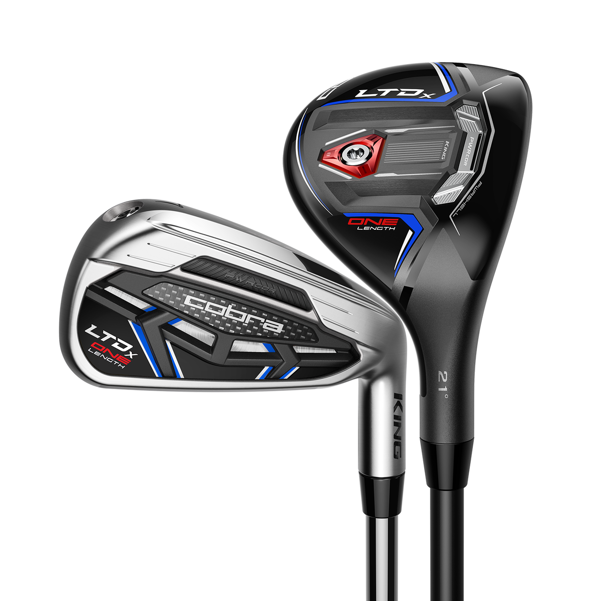 Cobra LTDx One Length Combo Set Irons w/ Graphite Shafts PGA TOUR