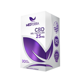 25mg CBD Gel Capsules