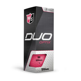 DUO Optix Pink Golf Balls - Personalized