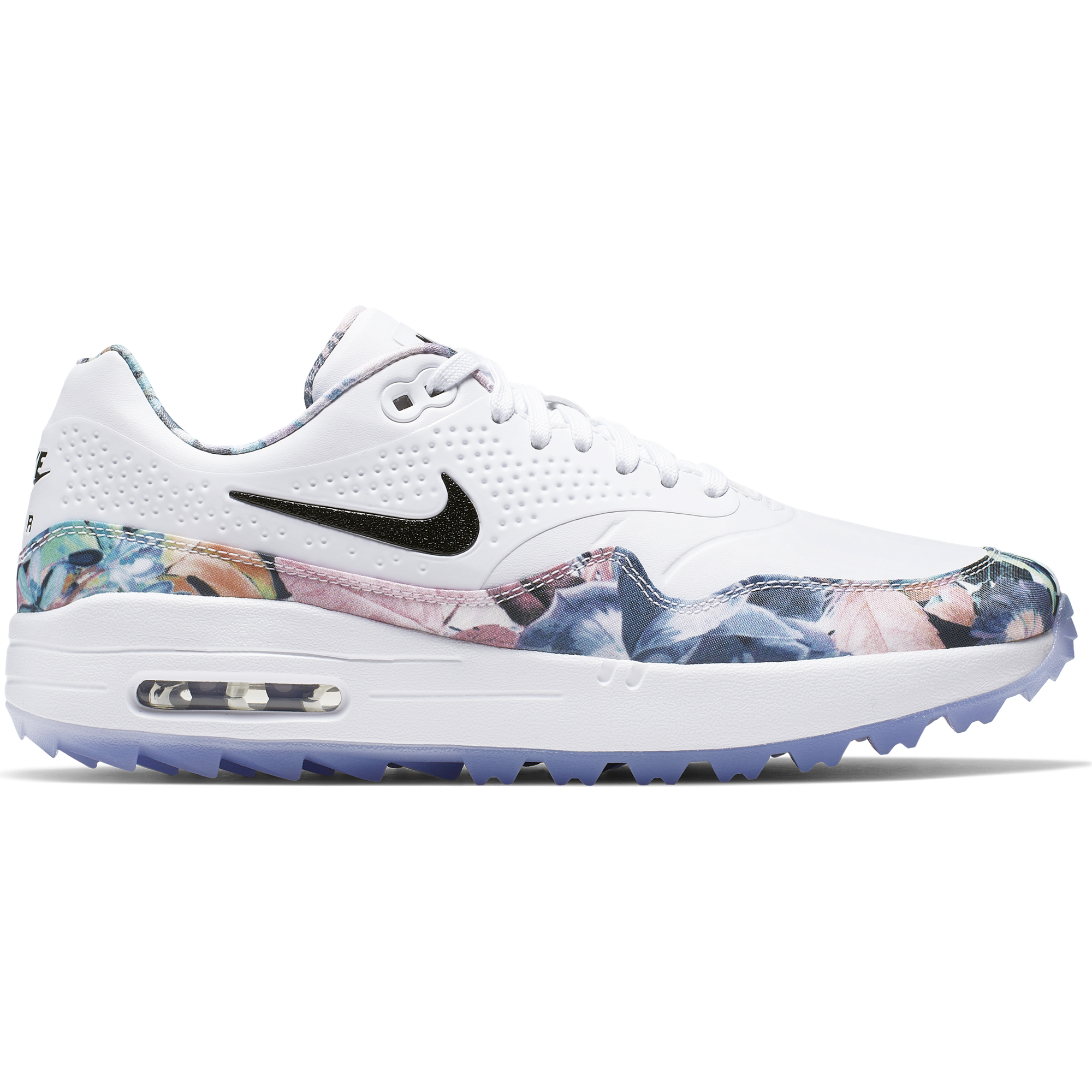 nike tennis shoes with flowers