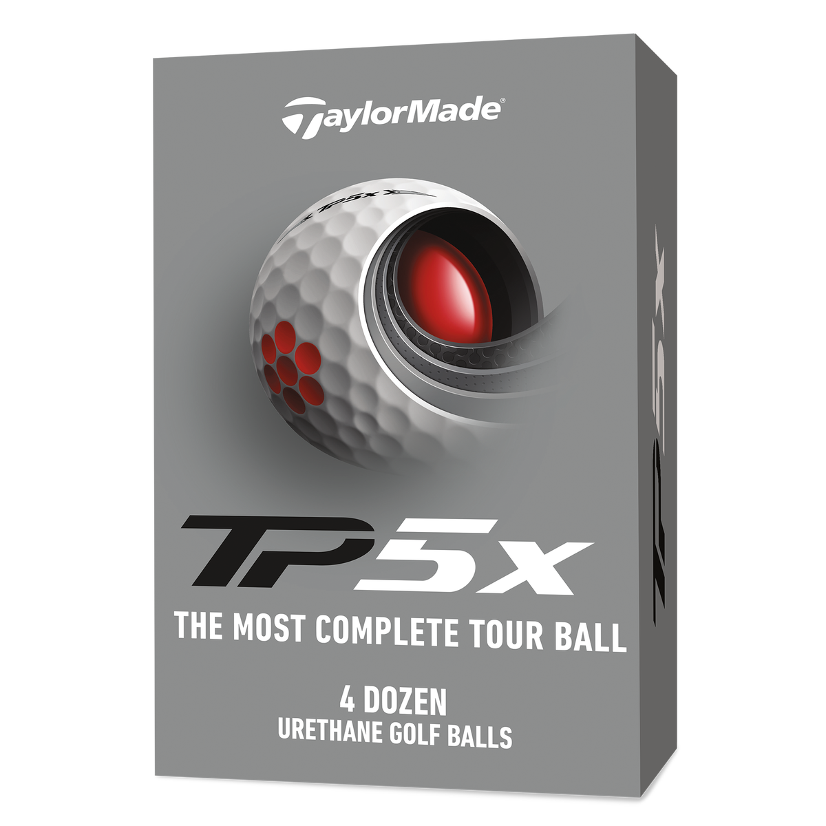 TaylorMade TP5x 2021 3+1 Players Pack Golf Balls 4 Dozen PGA TOUR