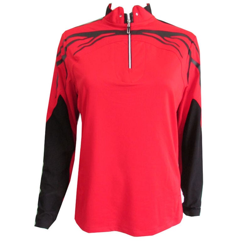 Jamie Sadock Long Sleeve Chest Flame Top PGA TOUR Superstore