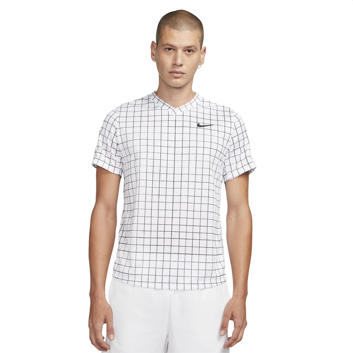 NikeCourt DriFIT Victory Grid Men's Tennis Top PGA TOUR Superstore