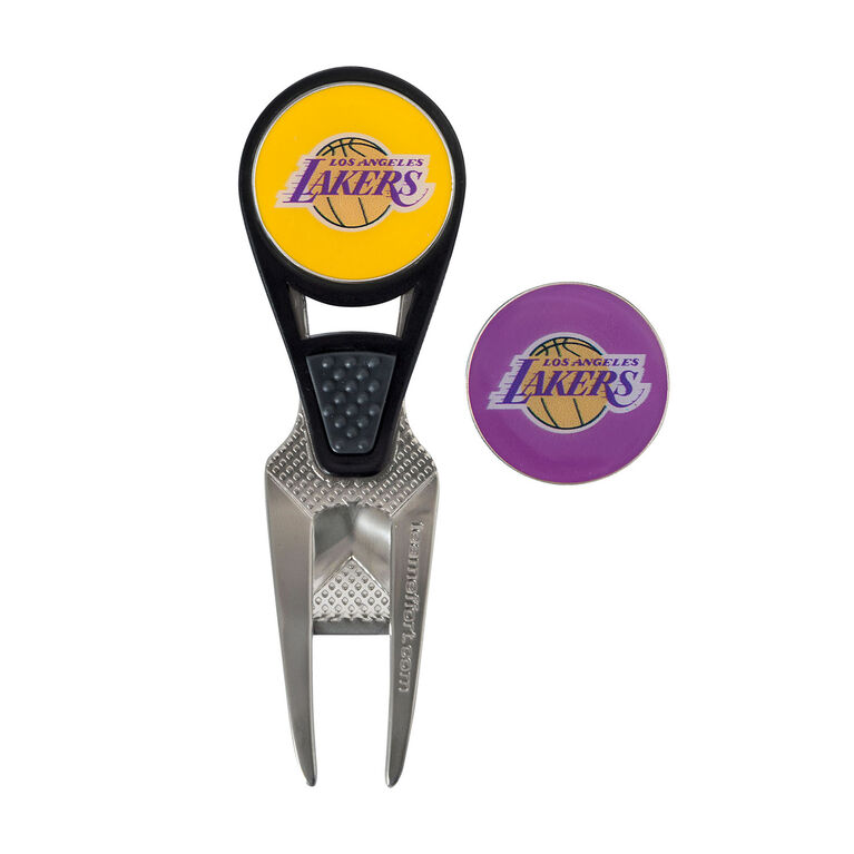 Team Effort Los Angeles Lakers CVX Repair Tool &amp; Ball Marker
