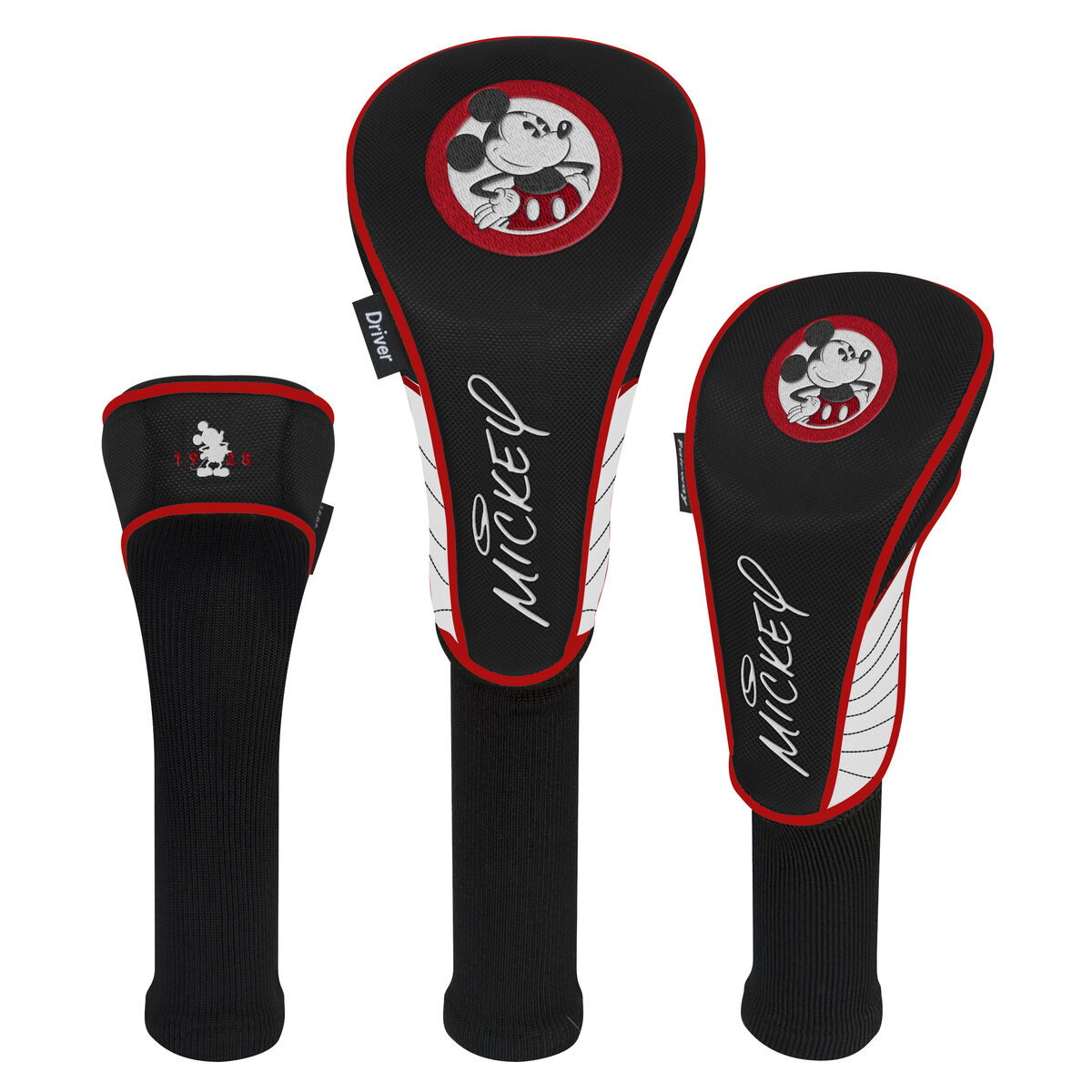 Team Effort Mickey Mouse/Disney Set of Three Headcovers PGA TOUR