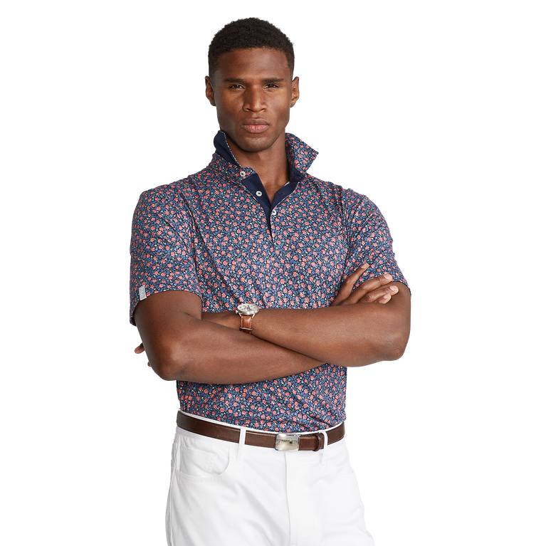Polo Golf Classic Fit Floral Jersey Polo Shirt | PGA TOUR Superstore