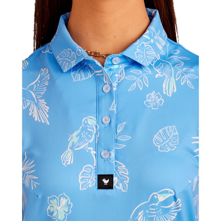 Bad Birdie No Fly Zone Sleeveless Polo Shirt PGA TOUR Superstore