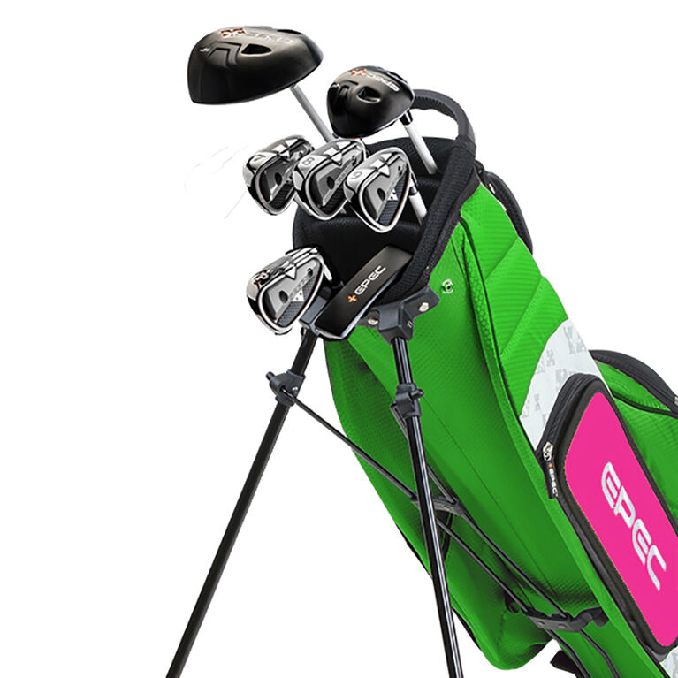 Lpga Usga S Golf 7 Club Upgradeable Set W Green Stand Bag