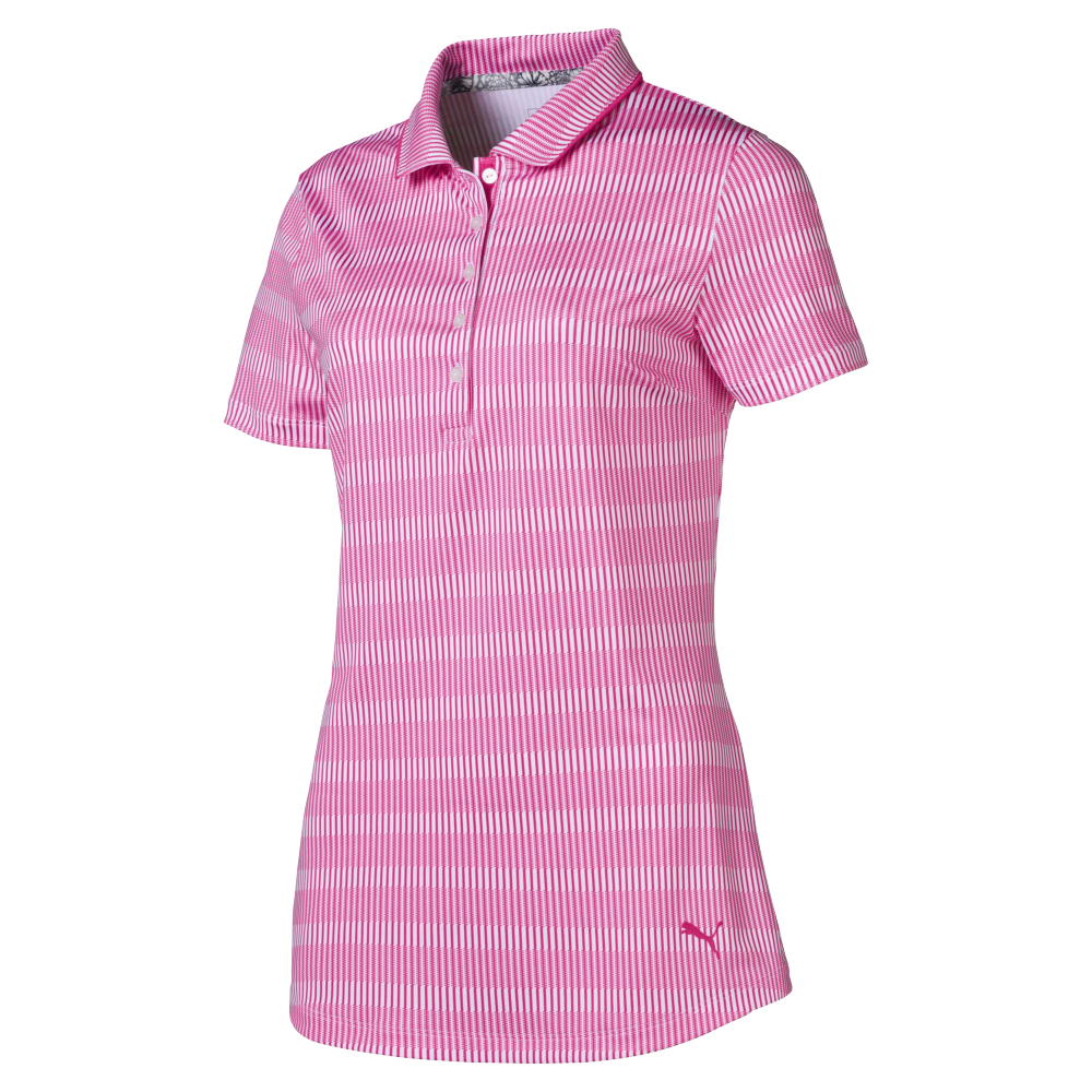 hot pink ladies golf shirts