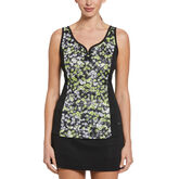 Floral Printed Strappy Tank Top